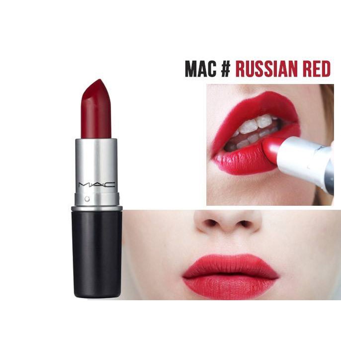 Son Mac Russian Red Mini 1,8G Matte Lipstick Blanc